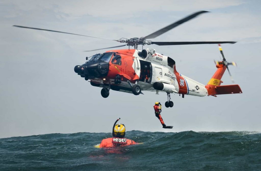U S Coast Guard Search And Rescue Demonstration Bethpage Air Show